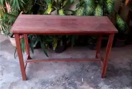 Meja Kayu Serbaguna, ukuran 125 x 50 x 80 cm