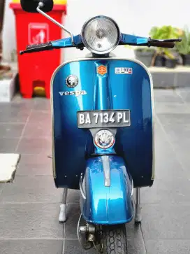 VESPA SPRINT BAGOL HIJAU 2 TAK TAHUN 1976 FULL PAPER ISTIMEWA MURAH!