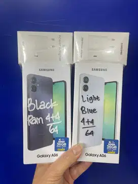 Baru..Samsung Galaxy A06 4/64 Grs Resmi SEIN (Warna : Black)