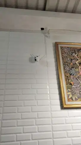 Camera Cctv bisa berputar 360%.& bisa dilihat/dipantau dr Hp