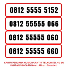 Nomor Cantik SIMPATI TELKOMSEL Kartu Perdana Simpati Triple Kwarted