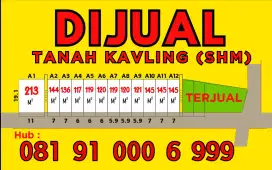 Tanah Kavling klaten Pinggir jalan Nglinggi Kebonarum