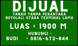 DI JUAL TANPA PERANTARA