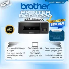 PRINTER BROTHER T220 PRINT SCAN COPY