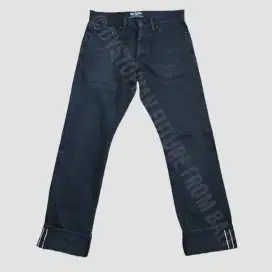 Rude Gallery Lot. 5007 Suede Pocket Selvedge Rigid Denim Pants