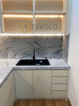 Meja Dapur Granit | Top Table Granit | Granit Import | Viscon White
