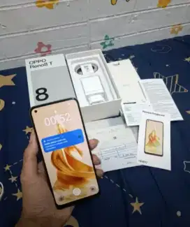 Oppo reno 8t fullset mulus 99%