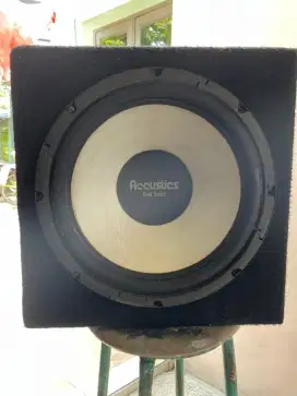 Subwoofer Accoustic Gold Series + Box