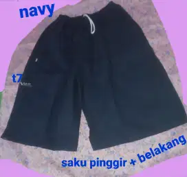 Celana bahan pendek pria