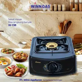 Kompor Gas 1 Tungku Winn Gas W-138