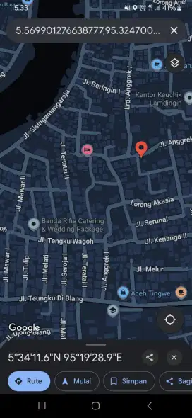 Jual Tanah di Lampulo Baroe