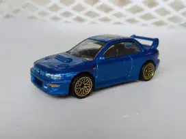 Hotwheels 98 Subaru STi Ban Karet Mulus