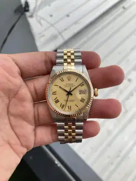 ROLEX DATEJUST 16013 *Buckle Dial* Two Tone SS/18K AUTOMATIC ORIGINAL