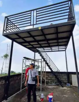 Dakplat teblok...
