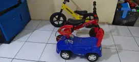 Sepeda Anak | Sepeda Keseimbangan Anak | Mobil mainan anak [SEPAKET]