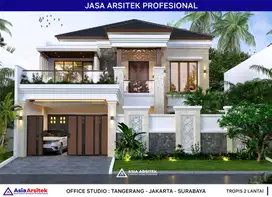 Jasa Arsitek Desain Rumah di Tangerang Desain Rumah 450 m2