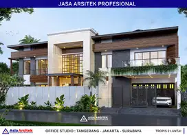 Jasa Arsitek Desain Rumah di Tangerang Desain Rumah 735 m2