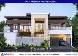 Jasa Arsitek Desain Rumah di Tangerang Desain Rumah 540 m2