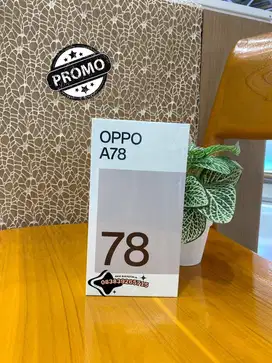 TERMURAH OPPO A78 8/256 NEW SEGEL GARANSI RESMI