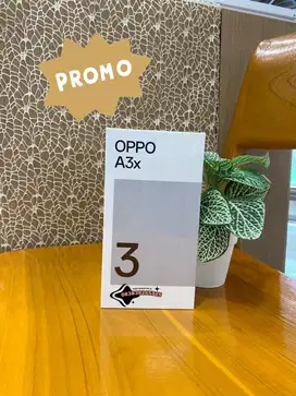 PROMO GRATIS ONGKIR OPPO A3x 8/64 NEW SEGEL GARANSI RESMI OPPO