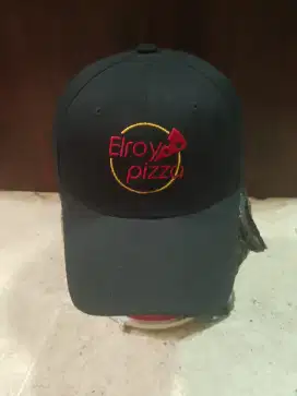 Topi elroy pizza original second bekas