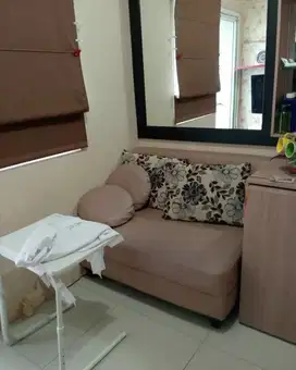 DiJual Green Pramuka City Apartment Bougenville 2 br Furnish