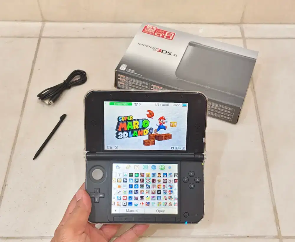 3ds xl full set mulus banyak game
