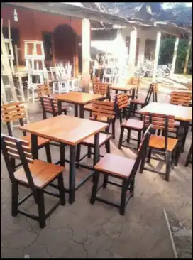 Di juwal meja kursi makan set meja 1 kursi 4