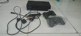 Play station 2 PS 2 fat tebal sudah dengan flashdisk 32GB (27 Game)