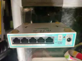 Borongan Router Mikrotik RB 750r-2 dan TPLink Access Point Outdoor