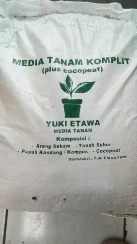 Media tanam & sekam bakar