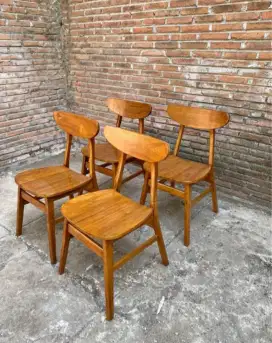 Kursi cafe jati free ongkir