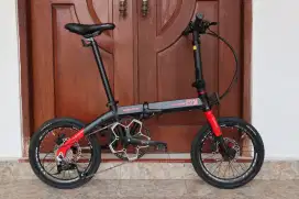 Sepeda lipat 16in dewasa Pacific Noris ARM 9speed shimano hidrolik