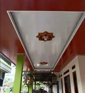 Plafon PVC terpasang