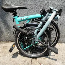 Sepeda Lipat 3Sixty Blue-Grey (Special Edition) 3 speed