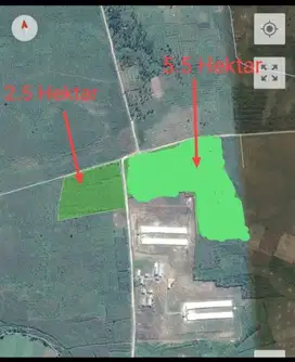 Tanah padat di Kertajati  area industri