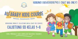 Bimbel calistung garansi 6 bulan sudah berhasil