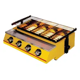 Griller 4 Burner Kompor Panggang 4 Tungku Gas BBQ ET-K222