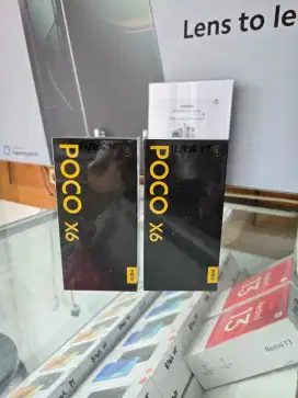 Poco x6 5g ram12/256gb garansi resmi