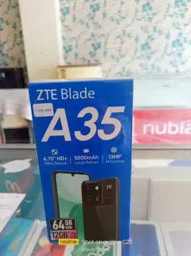 ZTE Blade A35 4+8/64 BARU garansi resmi 1th bisa TT atau Kredit