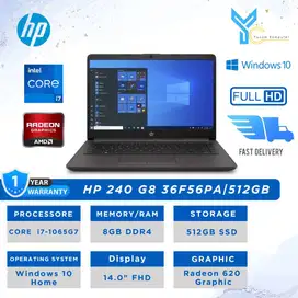 HP LAPTOP NOTEBOOK 240 G8 [36F56PA] i7-1065G7/8GB/512GB/14.0/ Win 10H