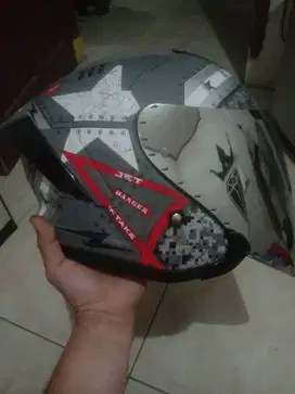 half face JS ARMOR SPESIAL EDITION STAR