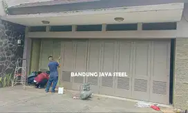 Pintu besi sliding tikung / lipat pasang baru dan perbaikan bandung