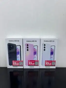 SAMSUNG GALAXY A55 5G NFC 8/256GB New Garansi Resmi