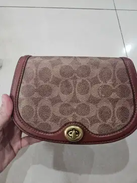 Coach Saddle Belt Bag Asli Preloved