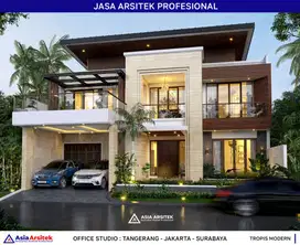 Jasa Arsitek Desain Rumah di Tangerang Desain Rumah 292 m2