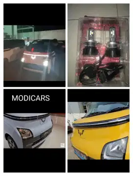 Bohlam LED headlamp Wuling Airev SM pasang dtmpt anda