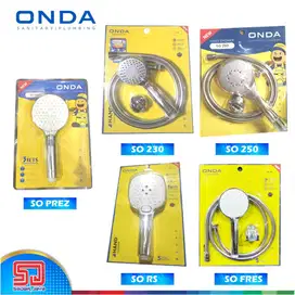 ONDA Hand Shower SO RS 230 250 PREZ Flexible Hose 3 Pancuran Mandi