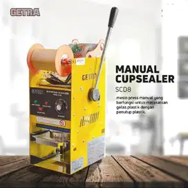Cup Sealer Manual Getra SC-D8