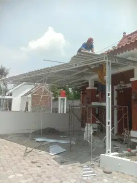 Kanopi murah atap galvalum